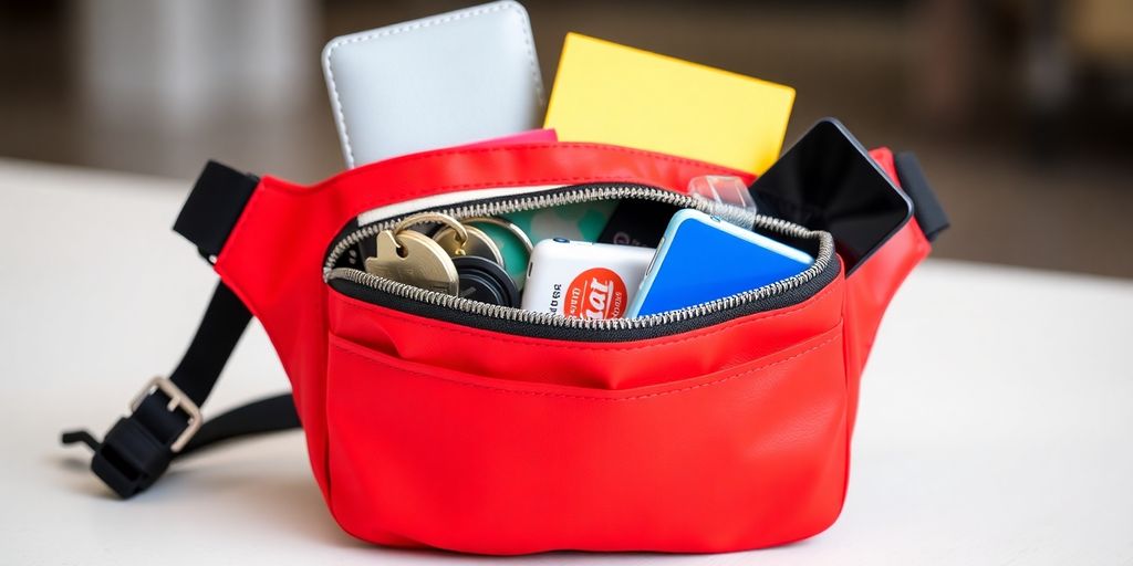 quoi mettre dans un sac banane