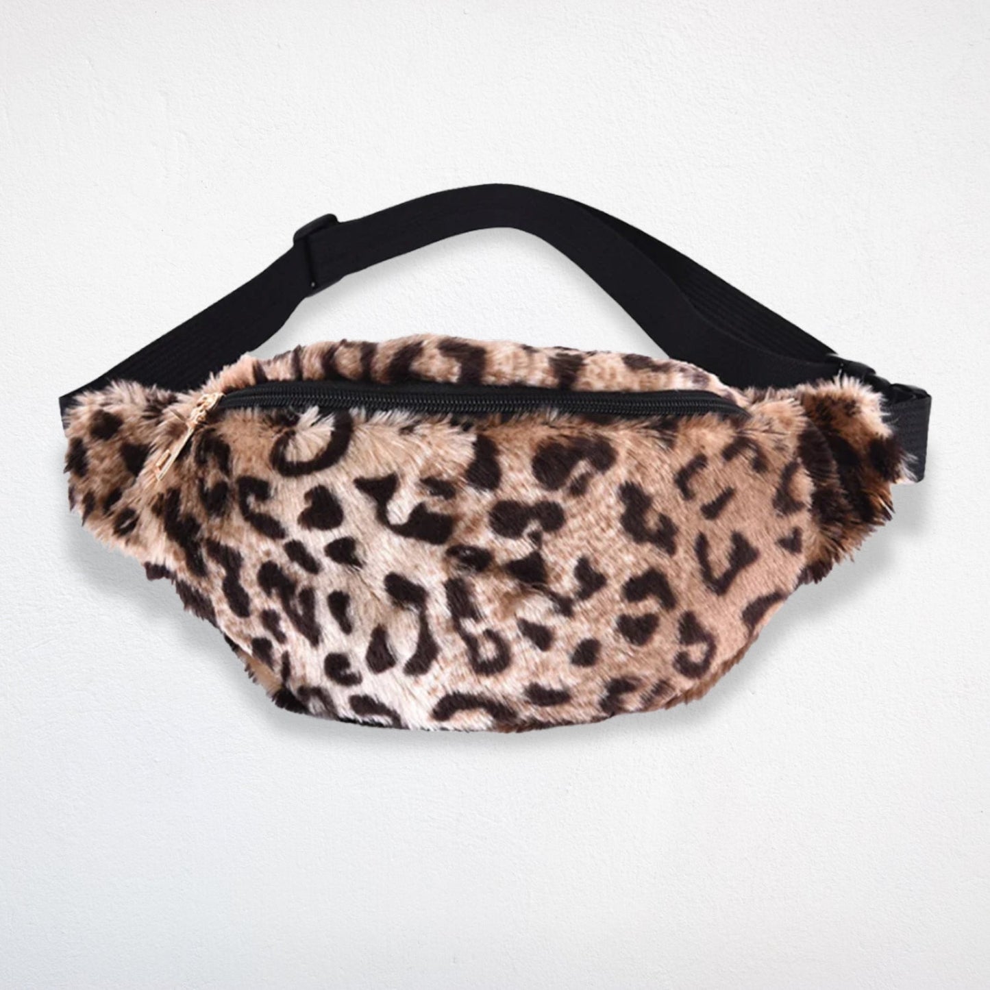 Sac Banane Moumoute Léopard - Sasha