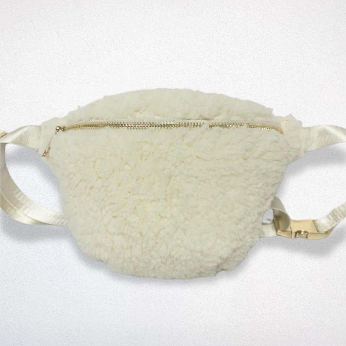 Sac Banane Moumoute Beige - Elya