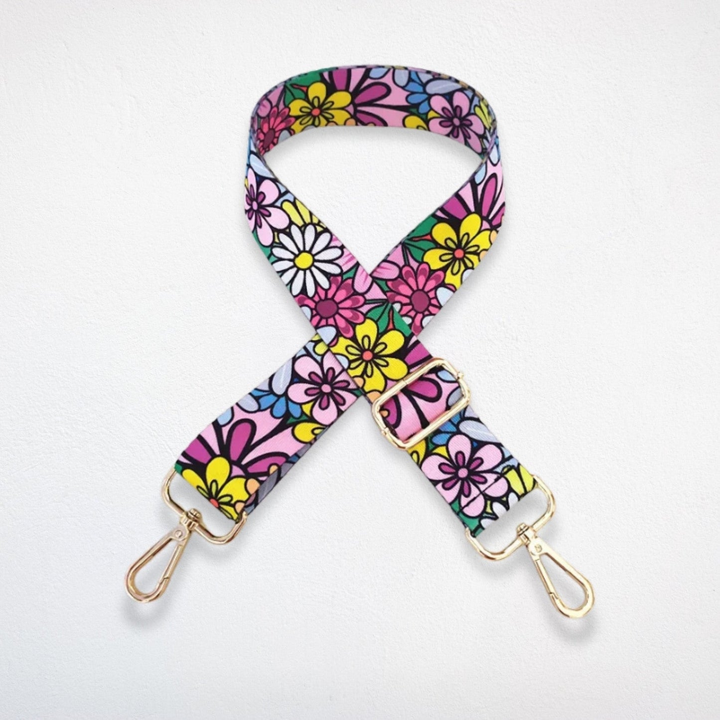 Sangle Tissu Sac à Main Mousqueton - Elwen