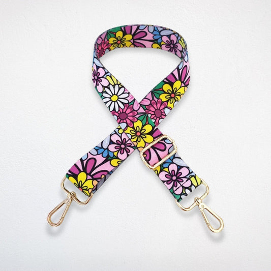 Sangle Tissu Sac à Main Mousqueton