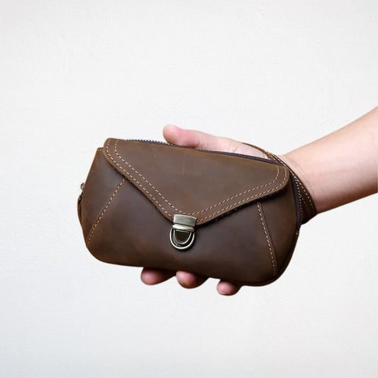 Sacoche Banane Cuir pour Homme