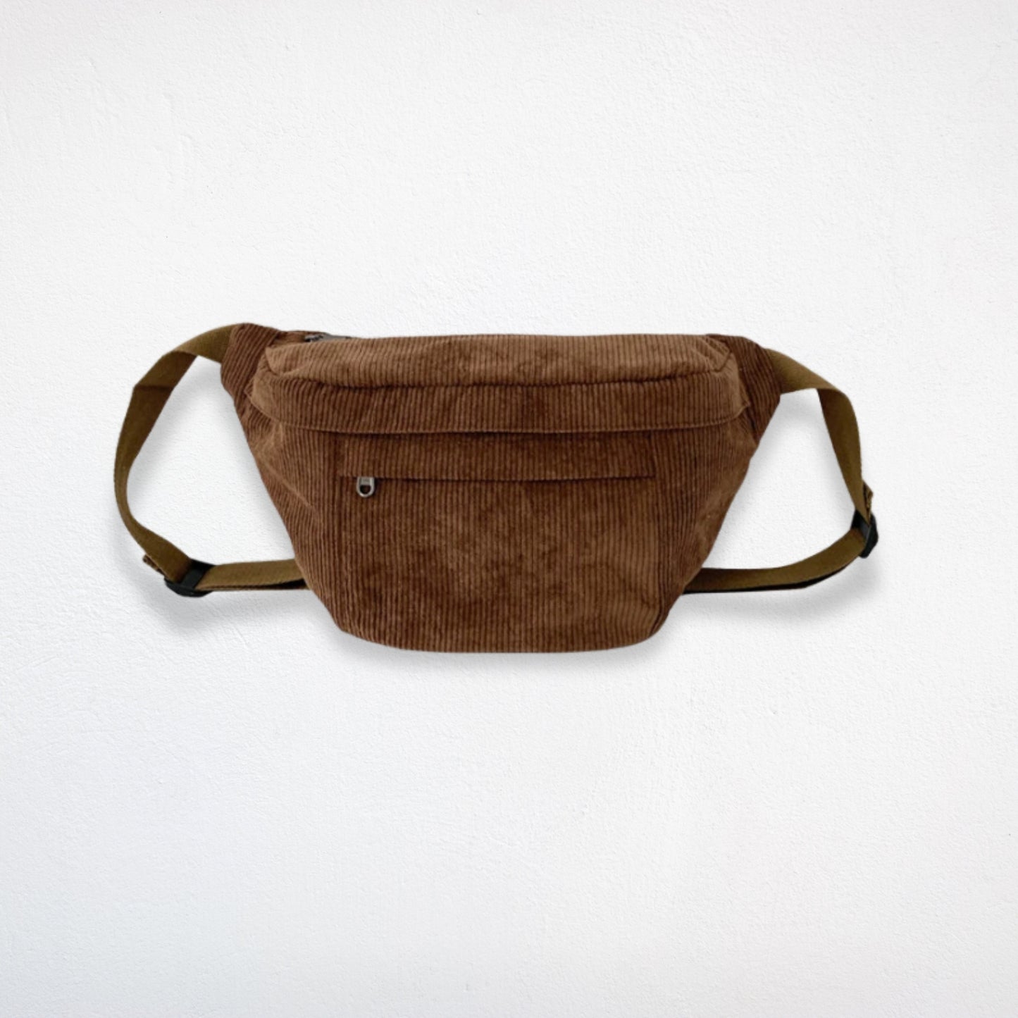 Sac Bandoulière Banane XXL marron