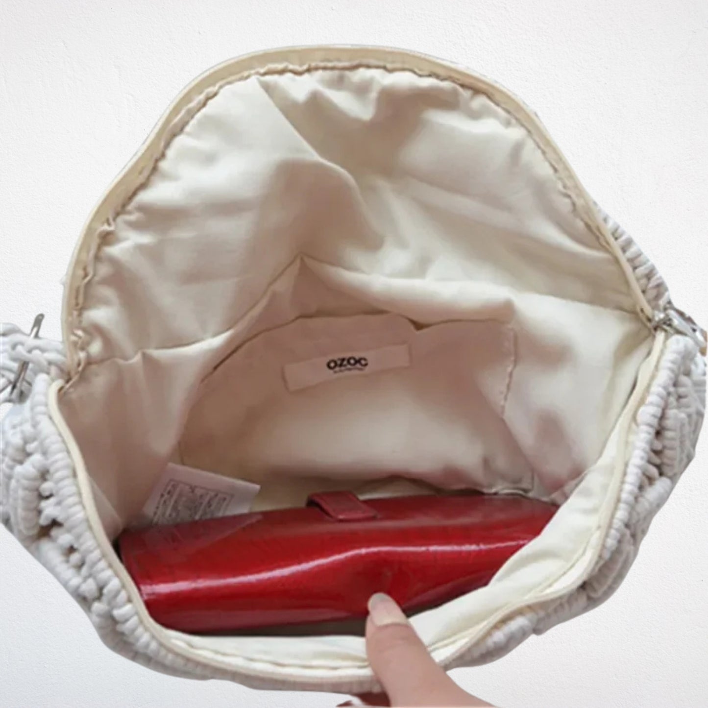 Sac Bandoulière Plage ouvert
