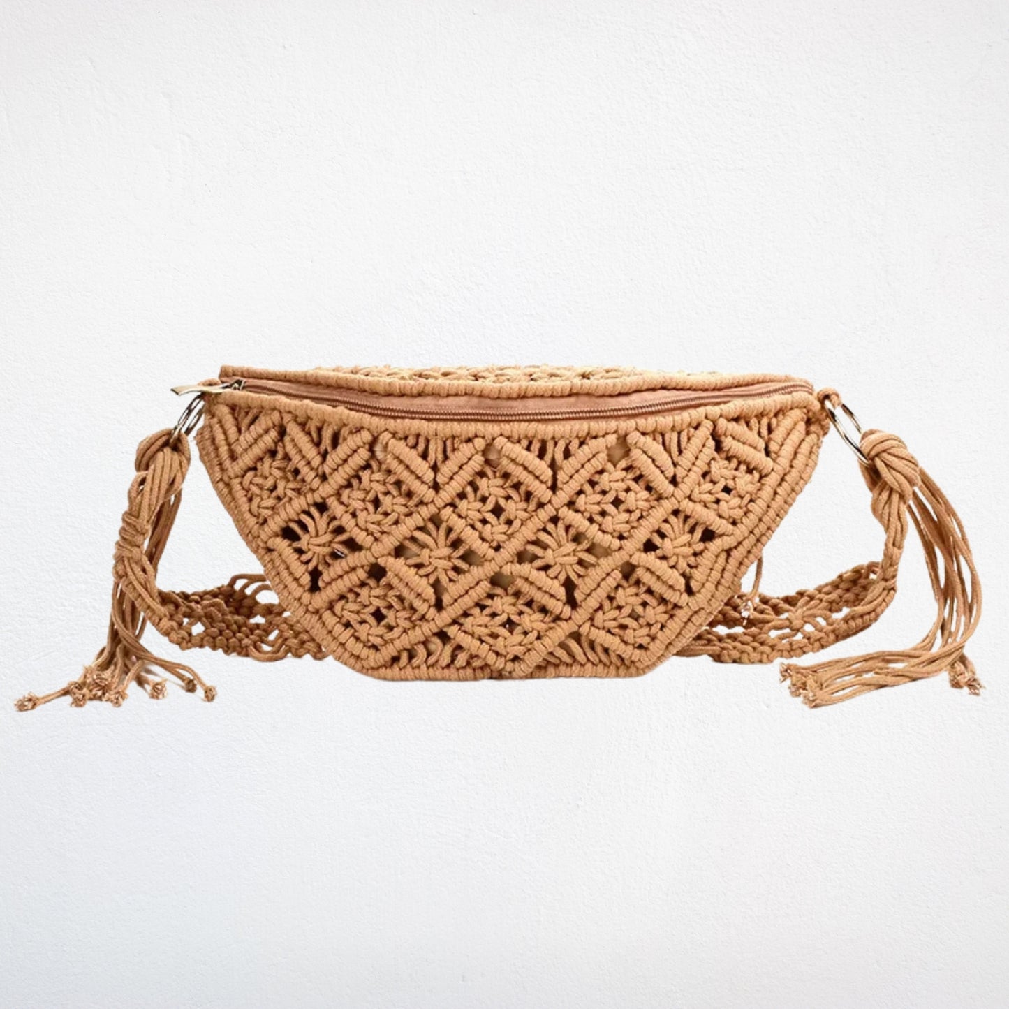 Sac Bandoulière Plage marron