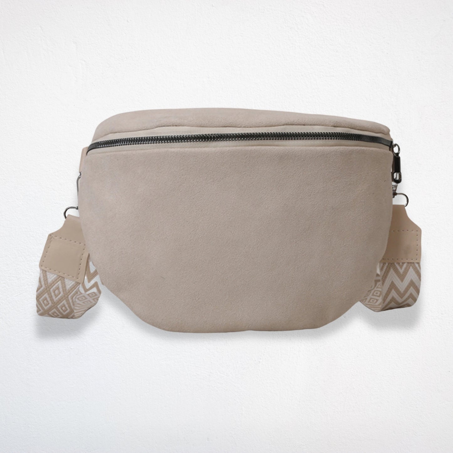 Sac Banane Daim blanc