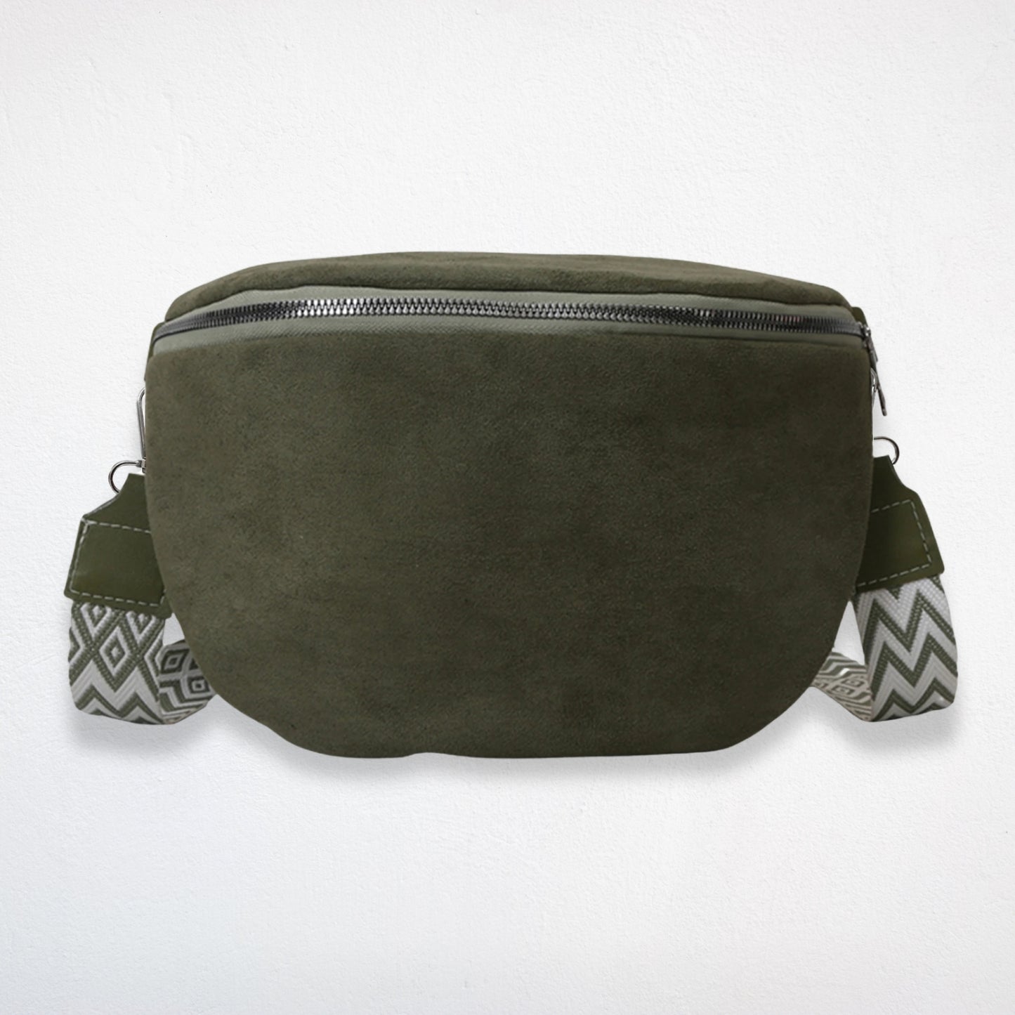 Sac Banane Daim vert