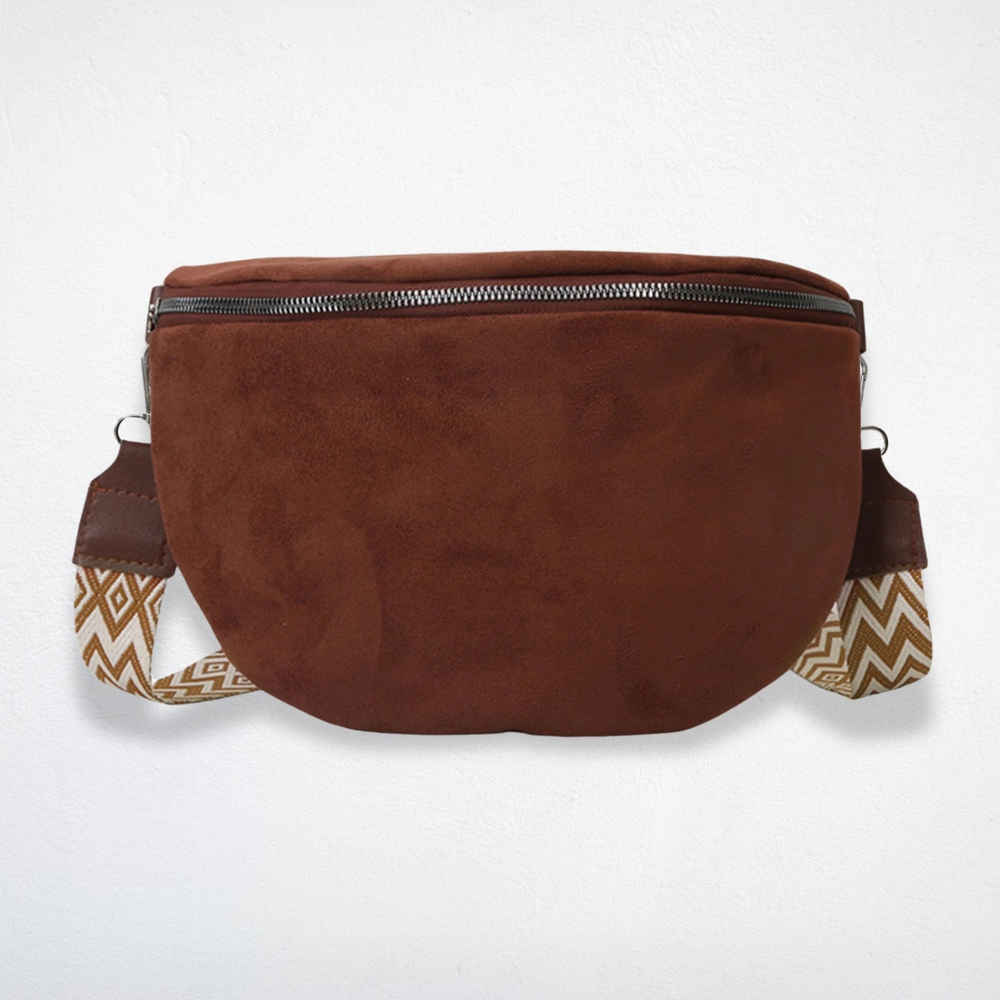 Sac Banane Daim marron