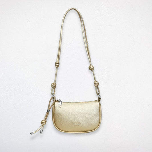Sac bandoulière doré