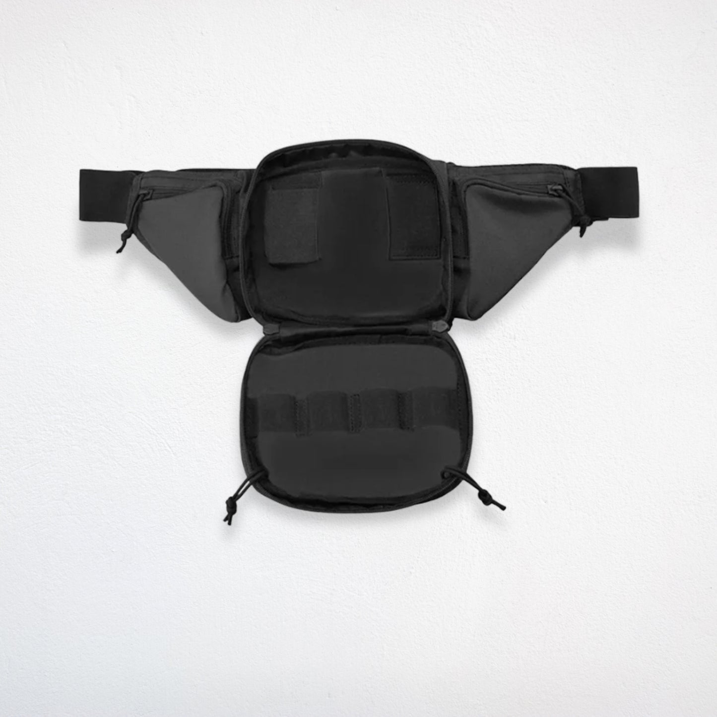 Sac Banane Homme Militaire Souple ouvert