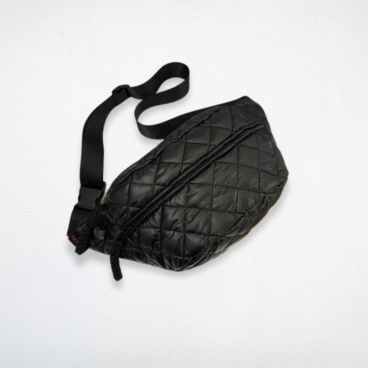 sac banane doudoune noir