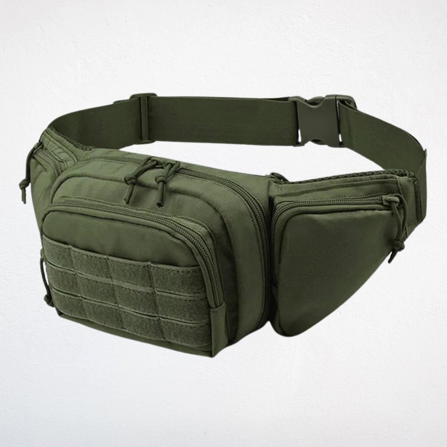 Sac Banane Homme Militaire Souple vert