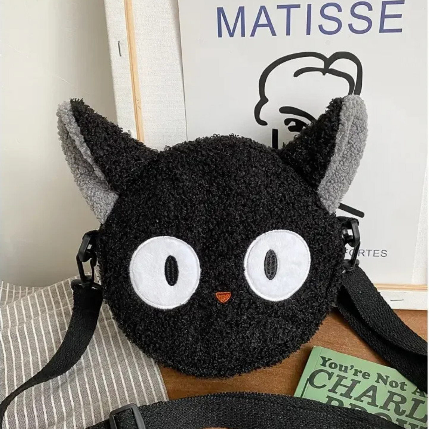 Sac Banane Kawaii noir