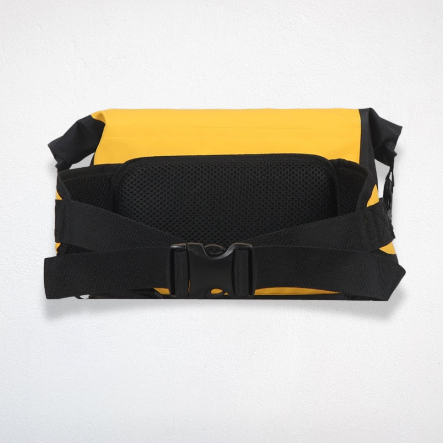 Sac Banane étanche jaune dos