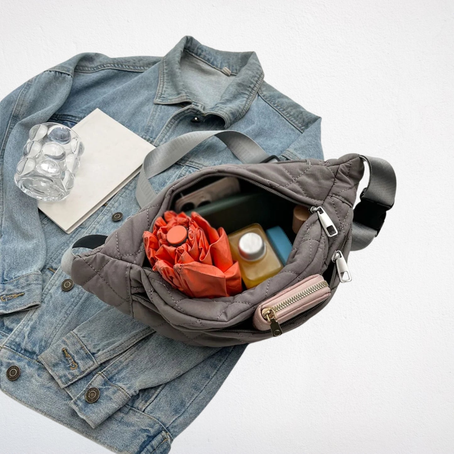 Sac Banane Coton ouvert