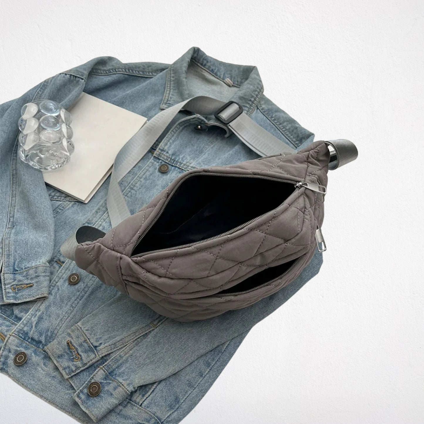 Sac Banane Coton ouvert vide