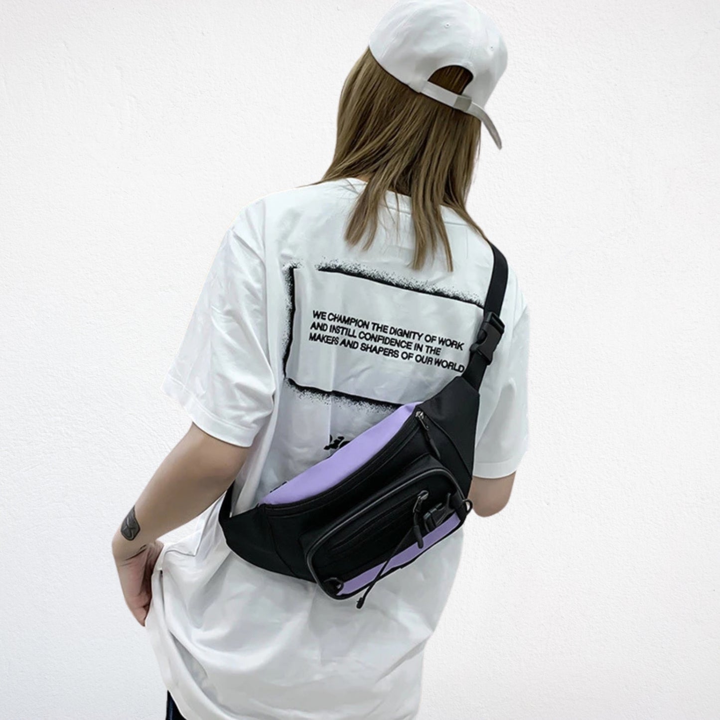 Sac Banane à la Taille noir