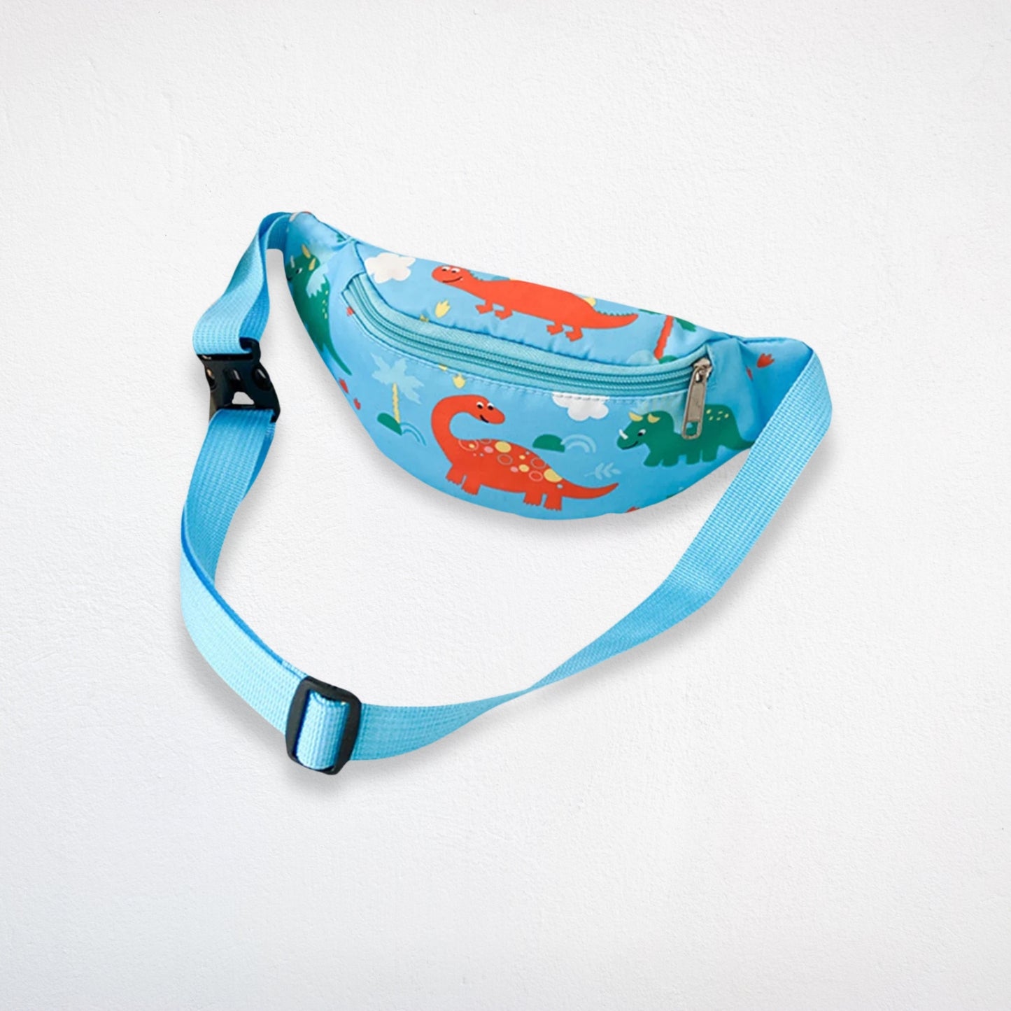 Sac à Dos Enfant Dinosaure bleu ciel