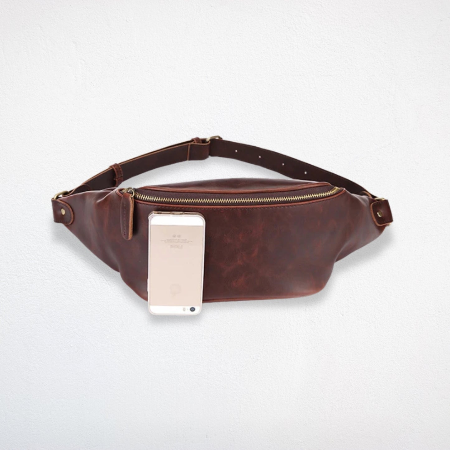 Sac De Taille marron smartphone