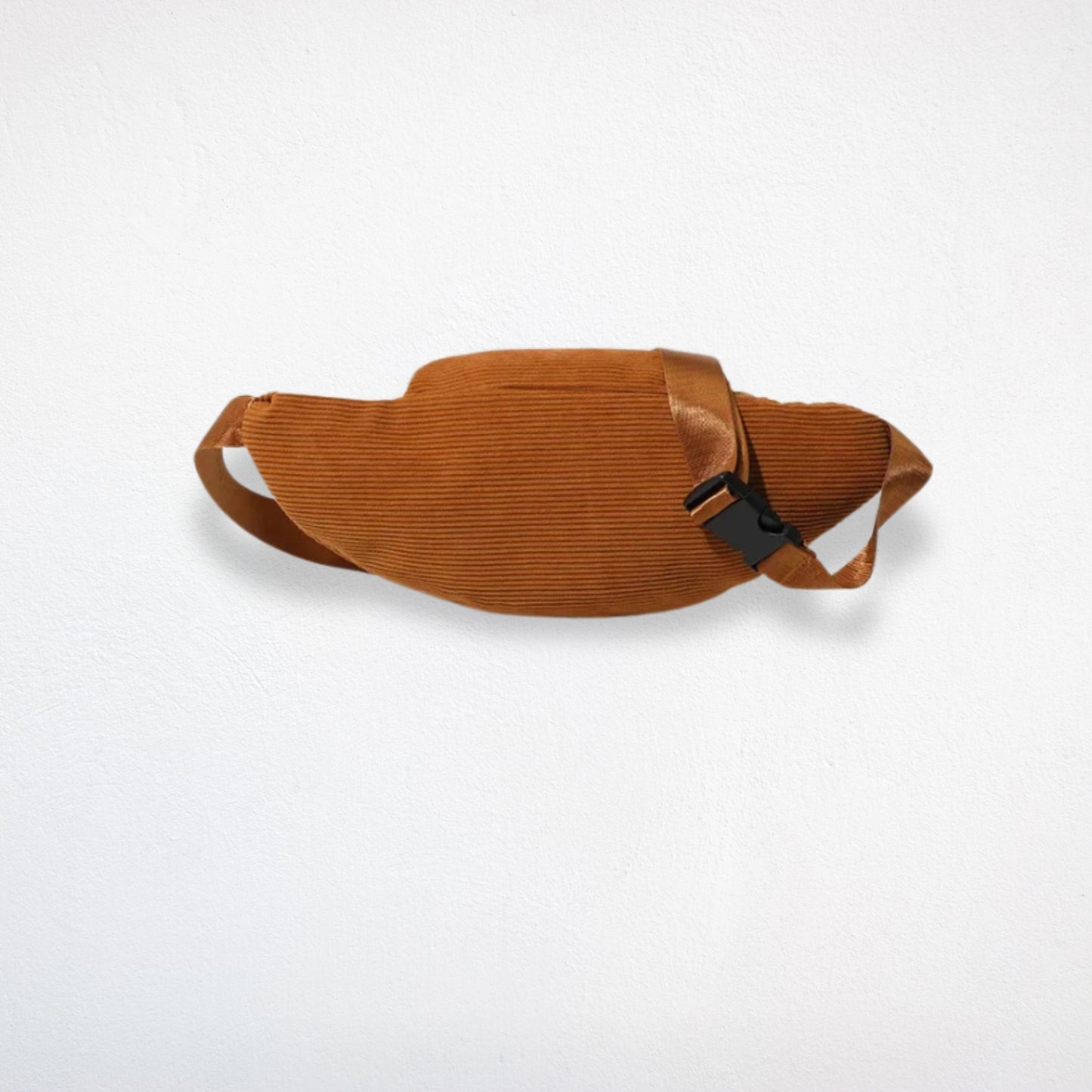 Sac Banane Femme En Velours marron dos