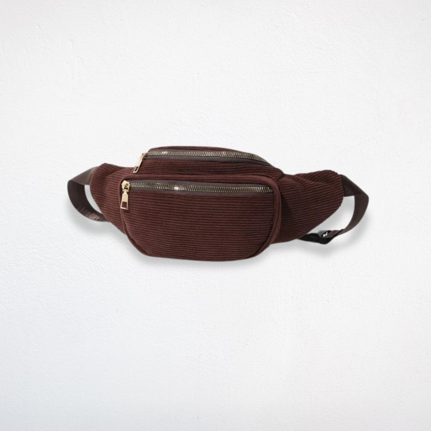 Sac Banane Femme En Velours café