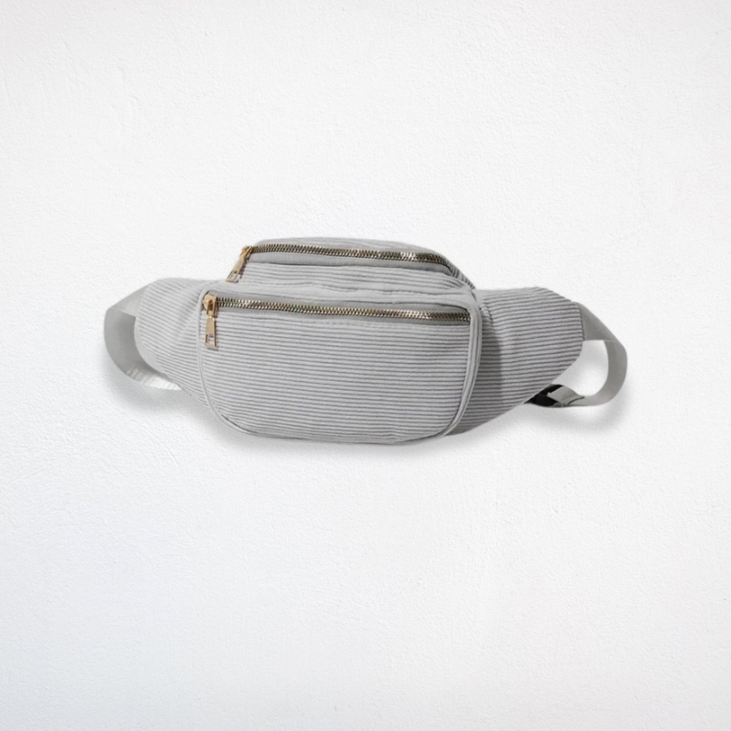 Sac Banane Femme En Velours gris