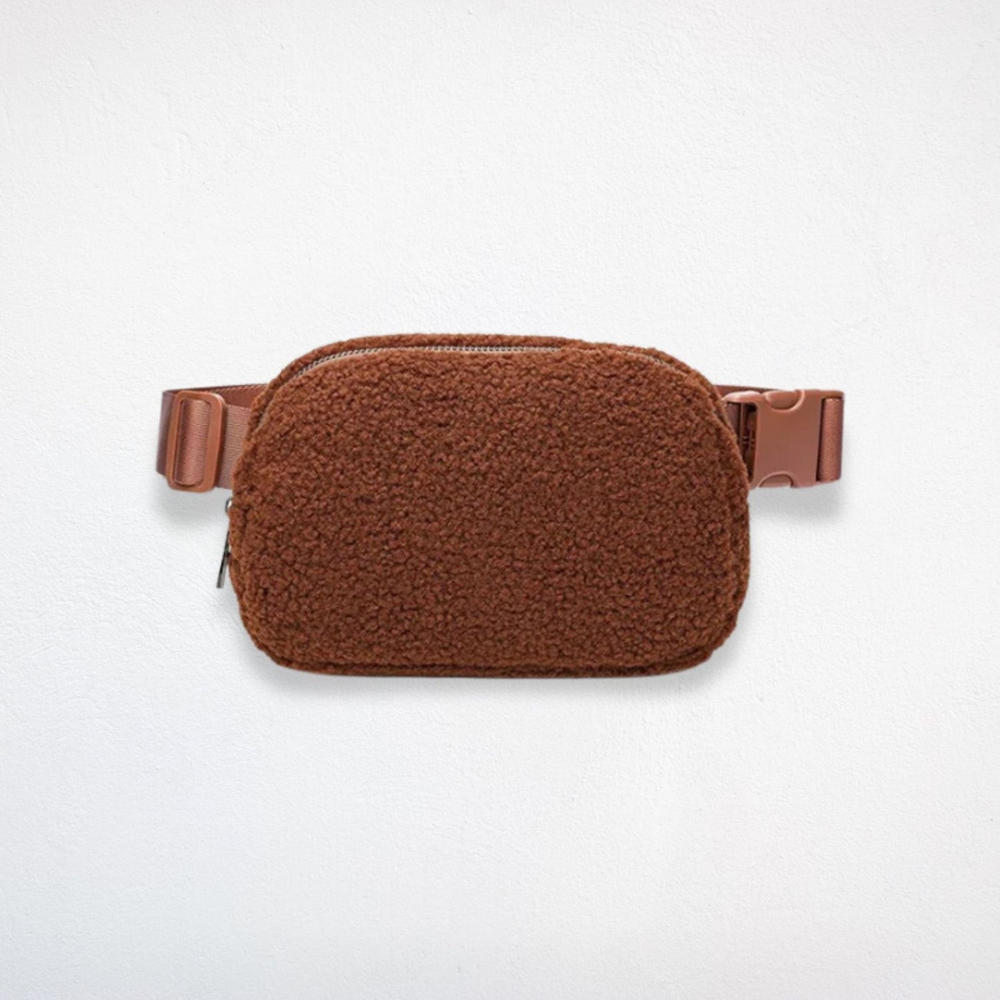 Sac Banane Moumoute Marron - Naïs