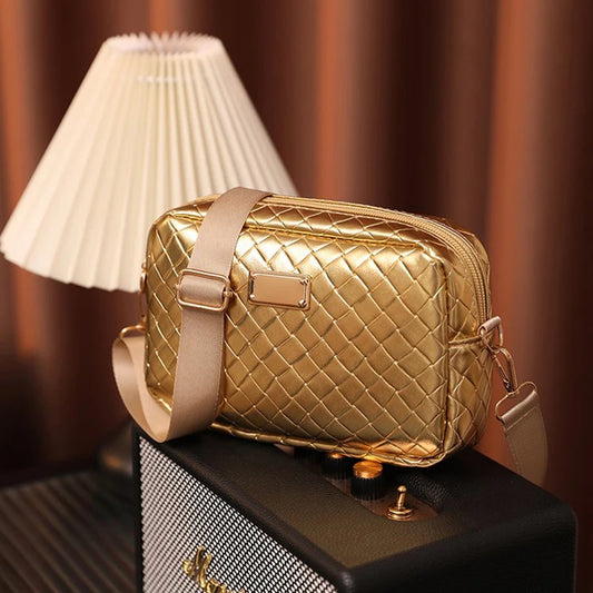 sac bandoulière femme doré