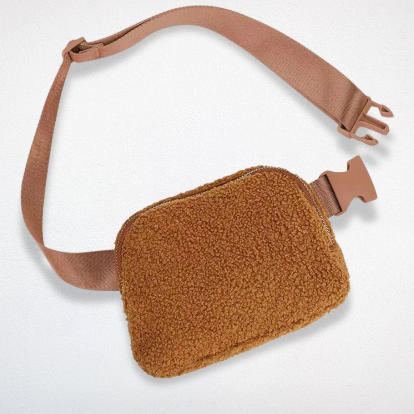 Sac Banane Moumoute Marron - Naïs