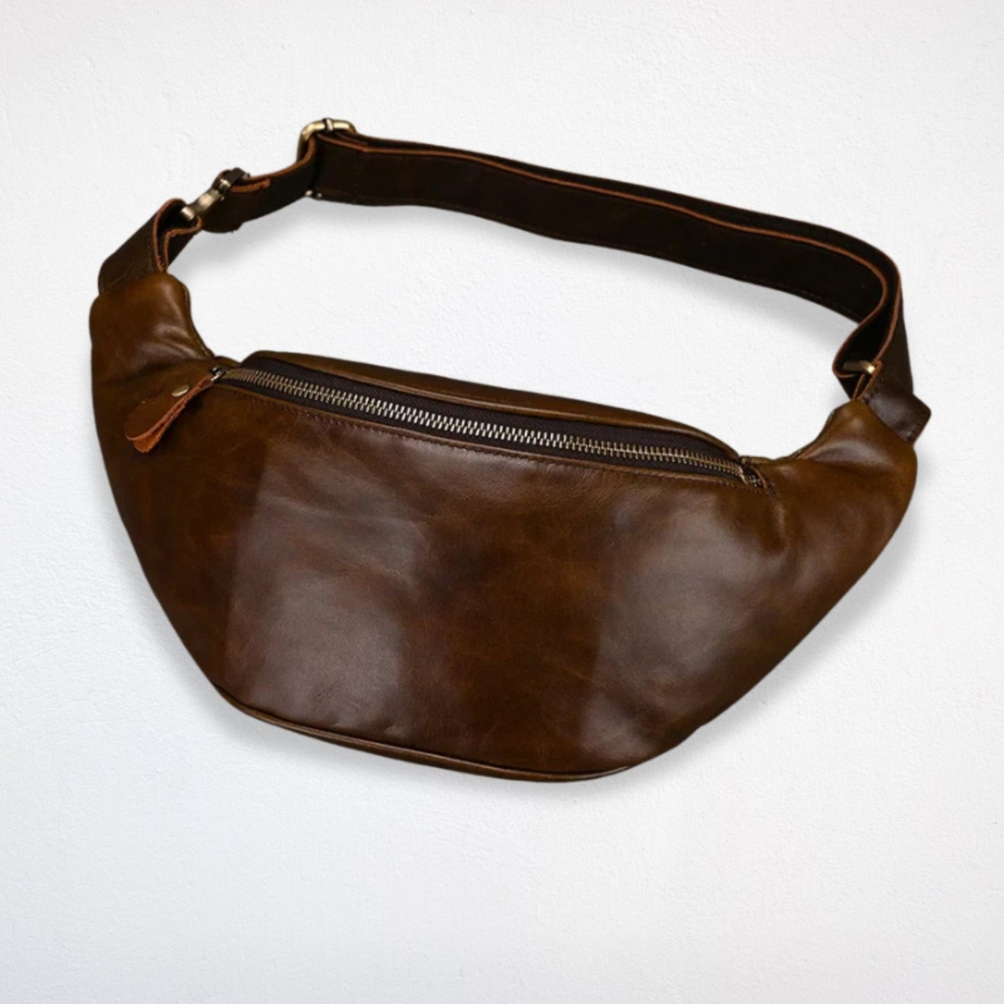 Sac Banane Cuir Noir - Eden