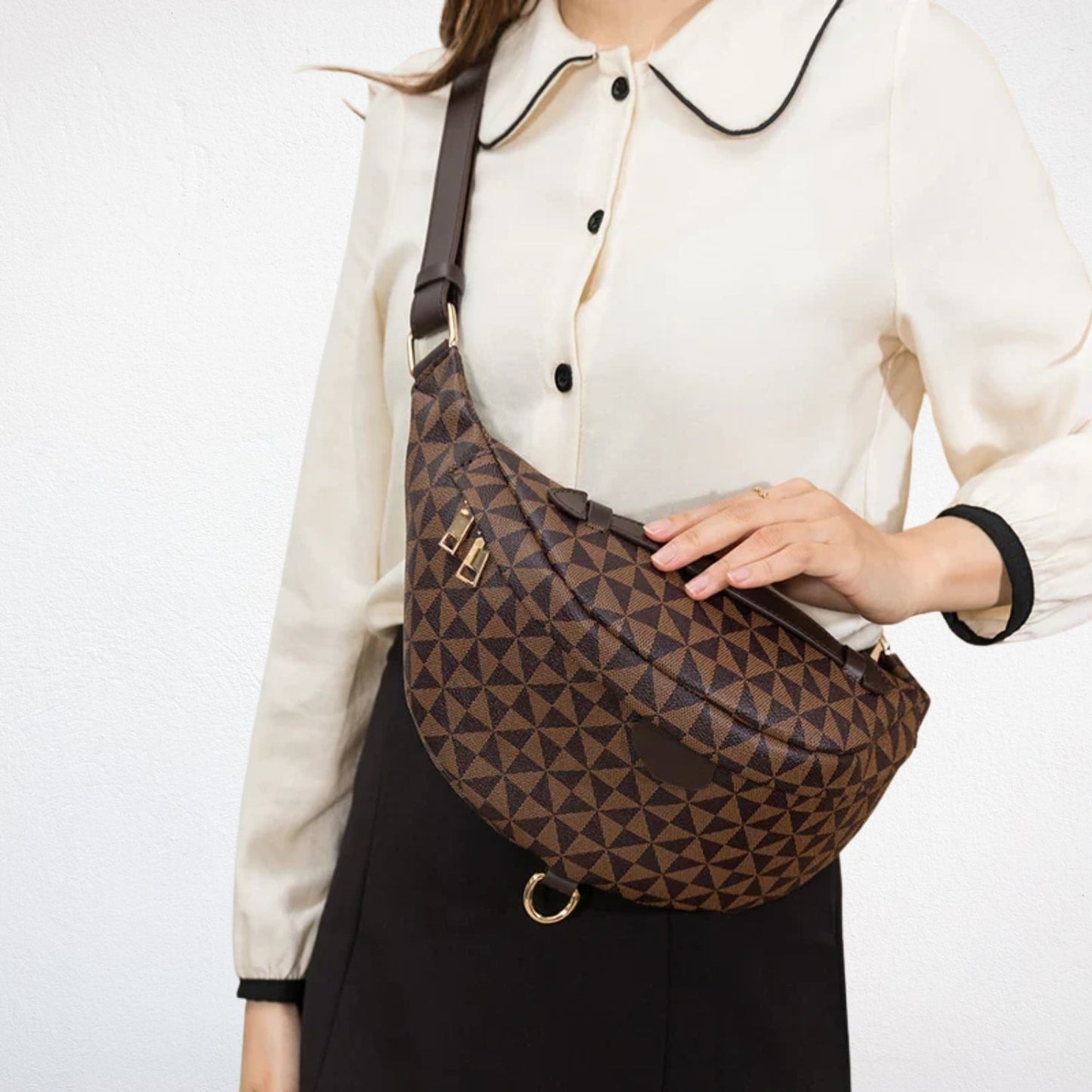 Sac Banane XL Cuir Femme - Sorenna