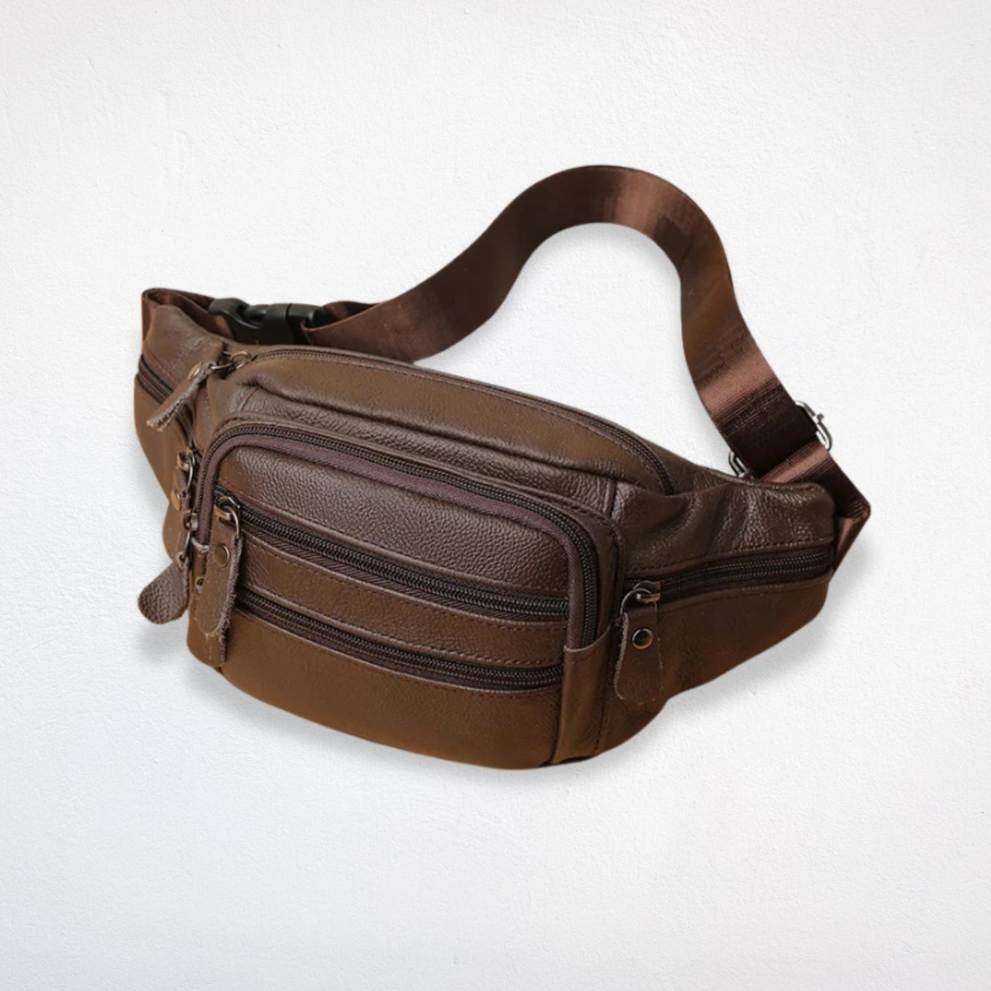 Sacoche Banane en Cuir - Aiden