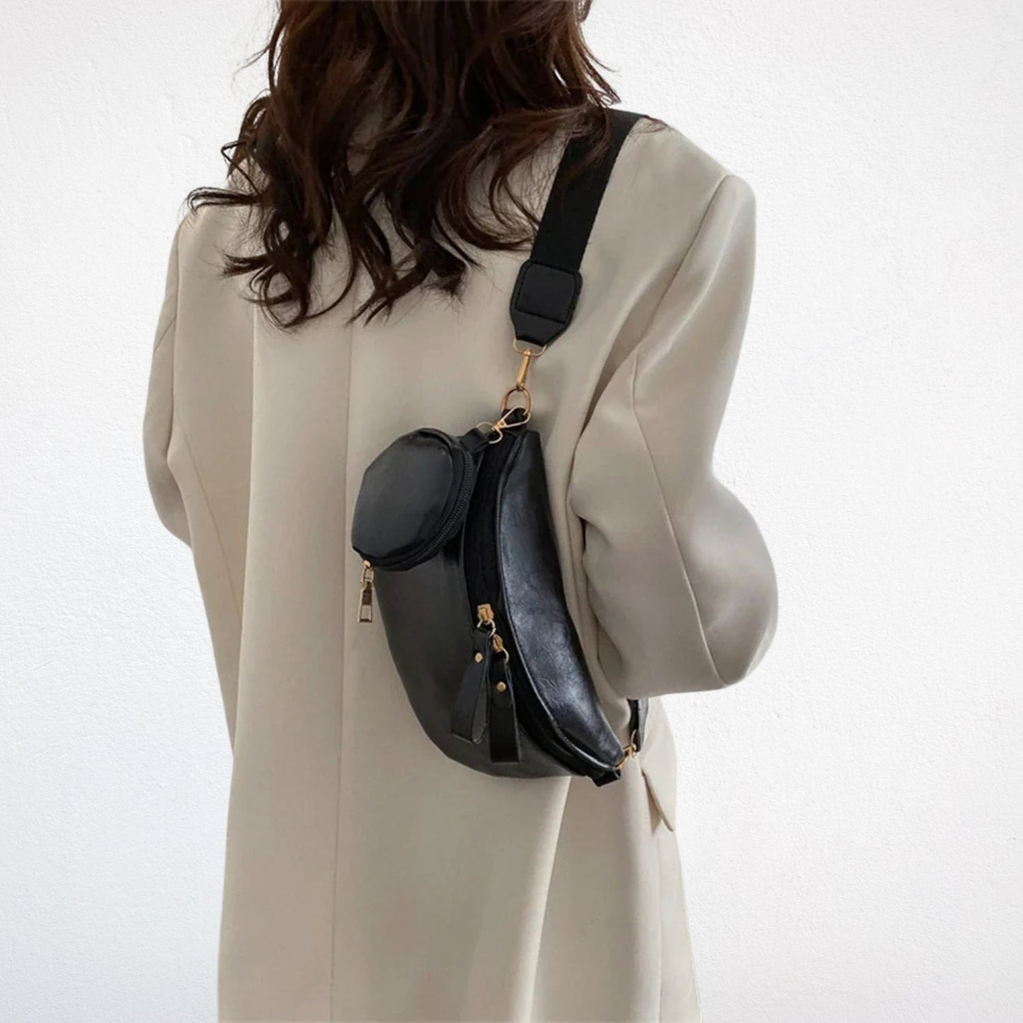 Sac Bandoulière Banane Femme - Lior
