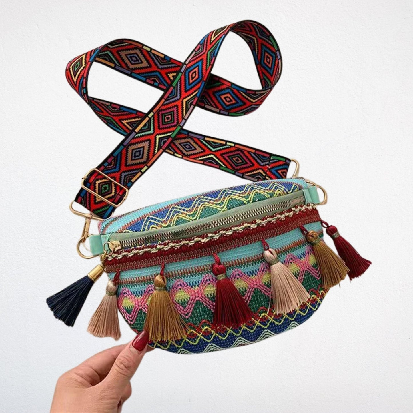 Sac Bandoulière à Franges - Lysandre
