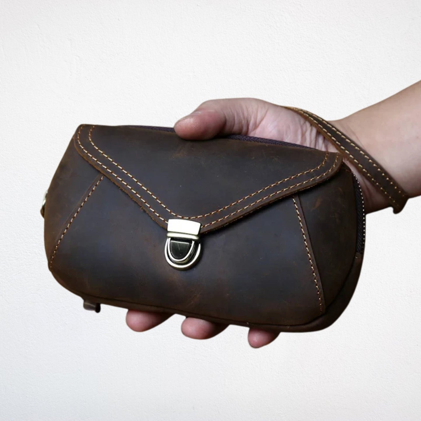 Sacoche Banane Cuir pour Homme - Ewen
