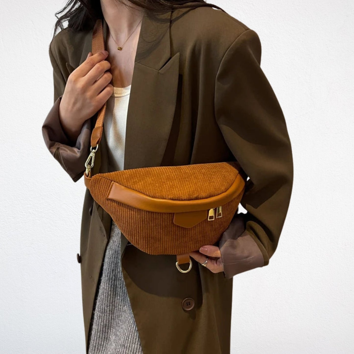 Sac Banane en Velours - Sélène