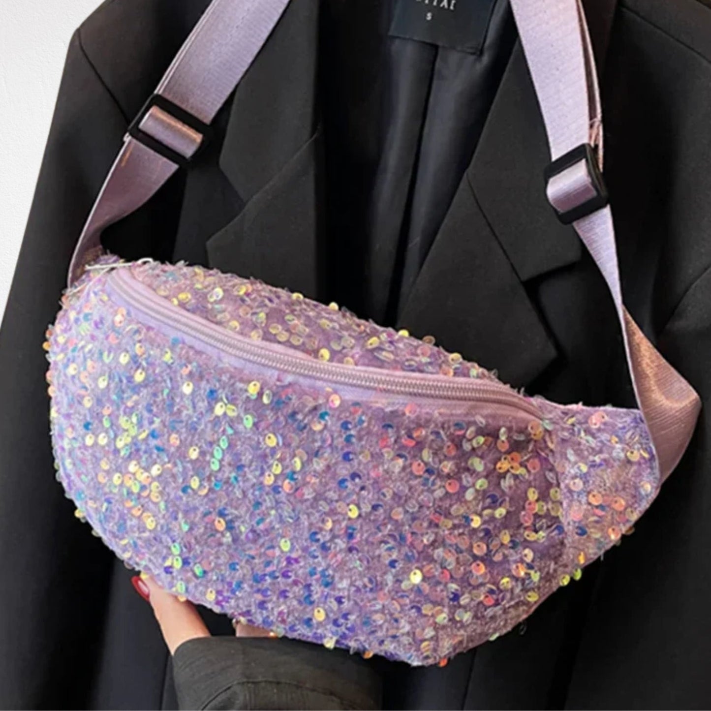 Sac Banane Paillettes Femme - Linael