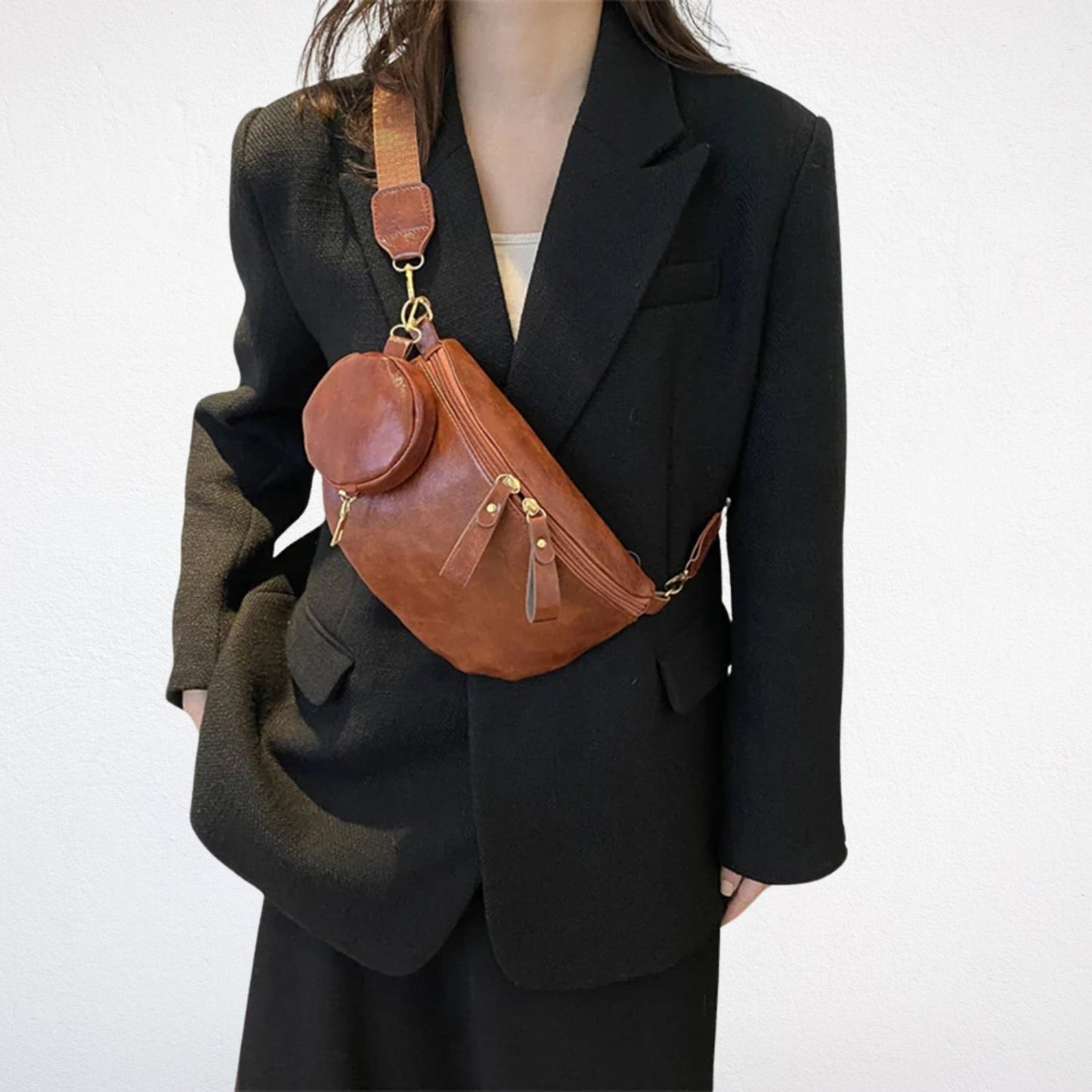 Sac Bandoulière Banane Femme - Lior