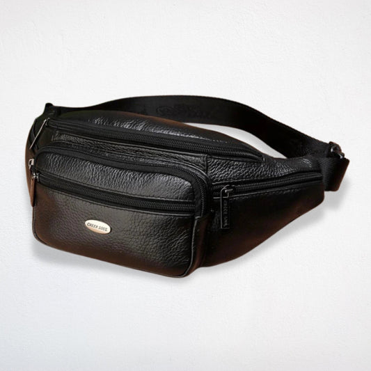 Sac Banane en Cuir Homme