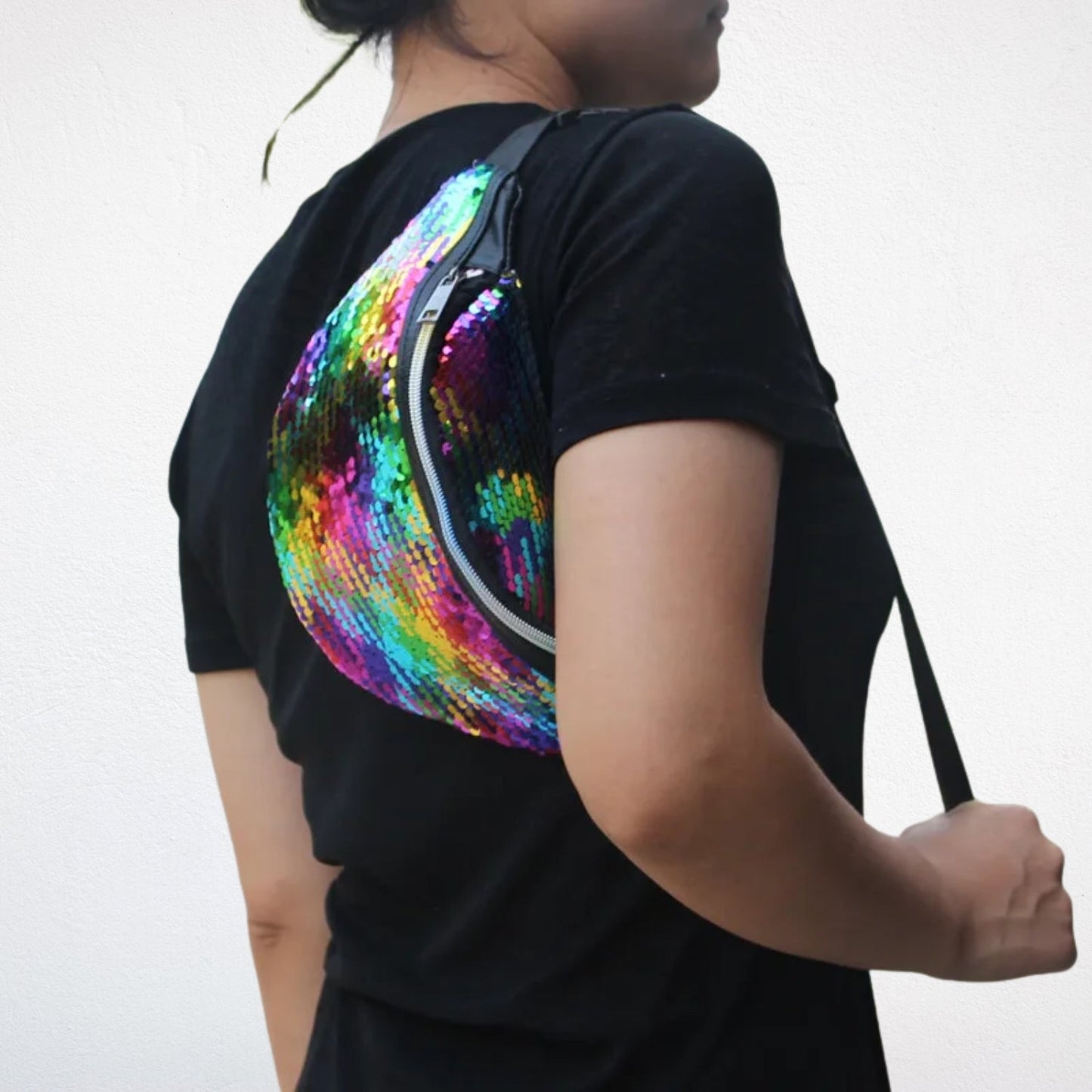Sac Banane à Paillettes - Lys