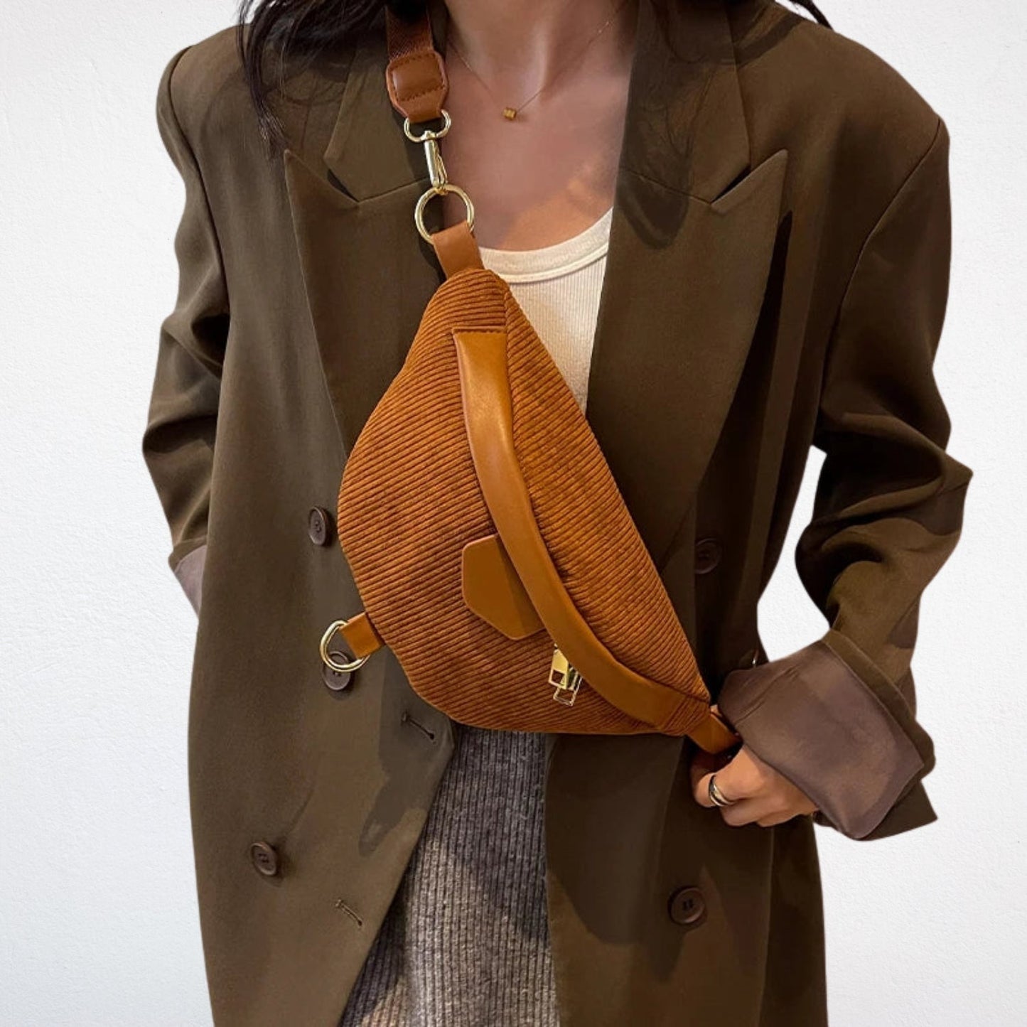 Sac Banane en Velours - Sélène