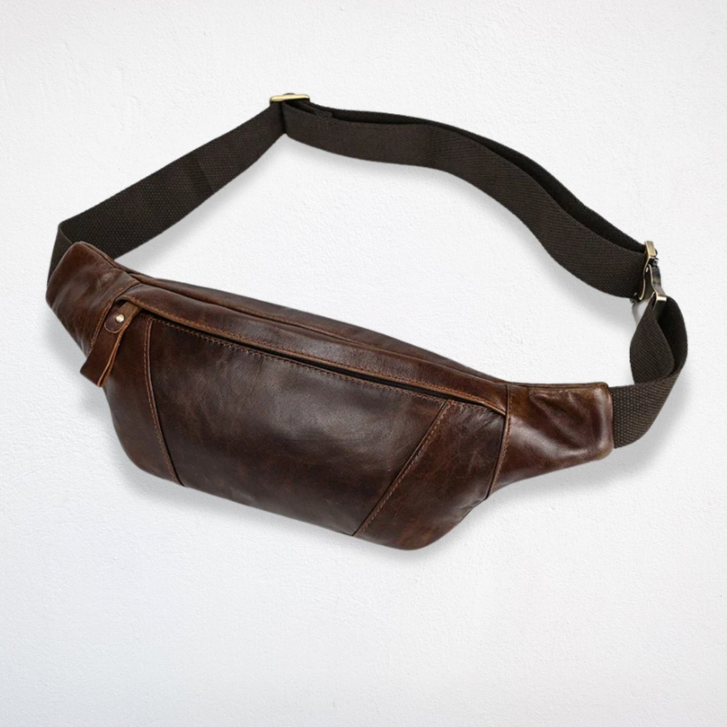 Sac Banane Cuir Luxe Homme - Naëlya