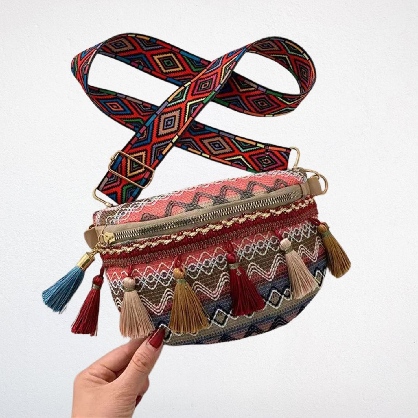 Sac Bandoulière à Franges - Lysandre
