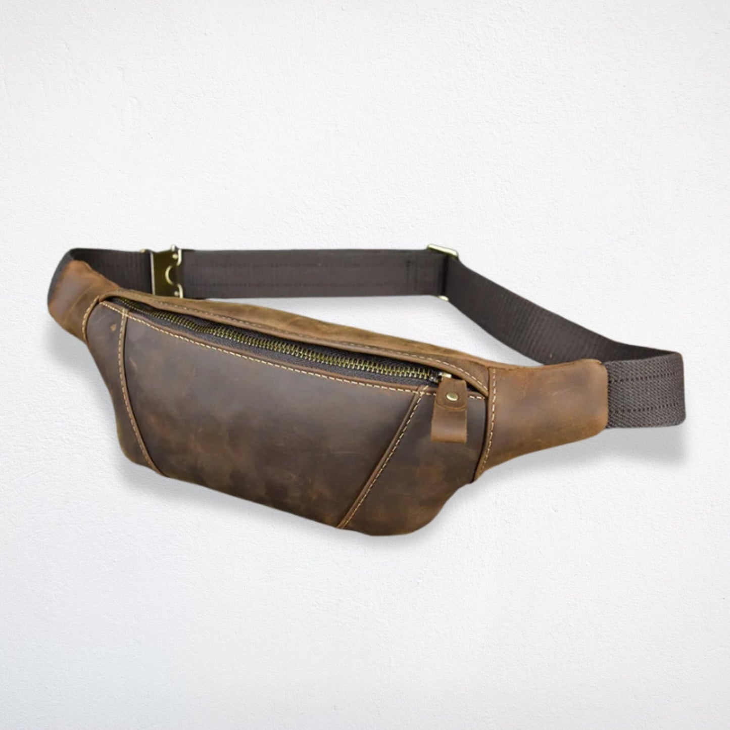 Sac Banane Cuir Luxe Homme - Naëlya