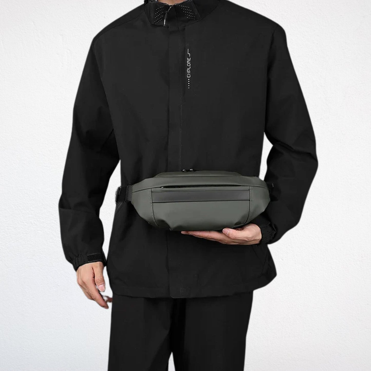 Sac Banane Noir Homme - Arlo