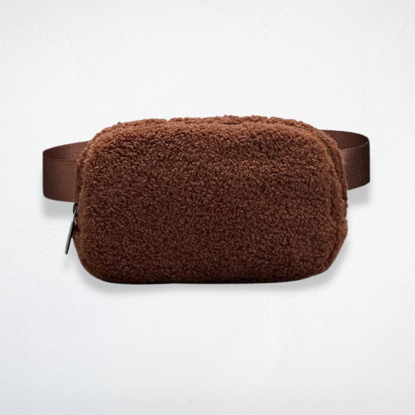 Sac Banane Moumoute Marron - Naïs