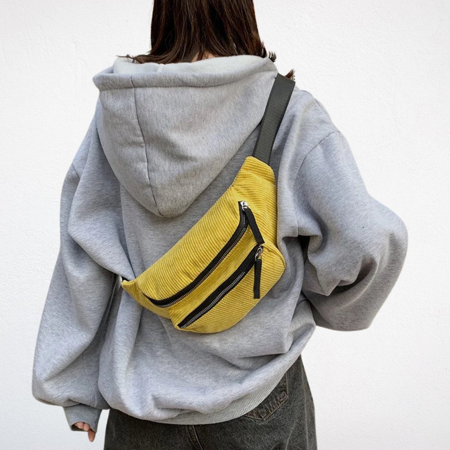 Sac Banane en Velours - Kiran