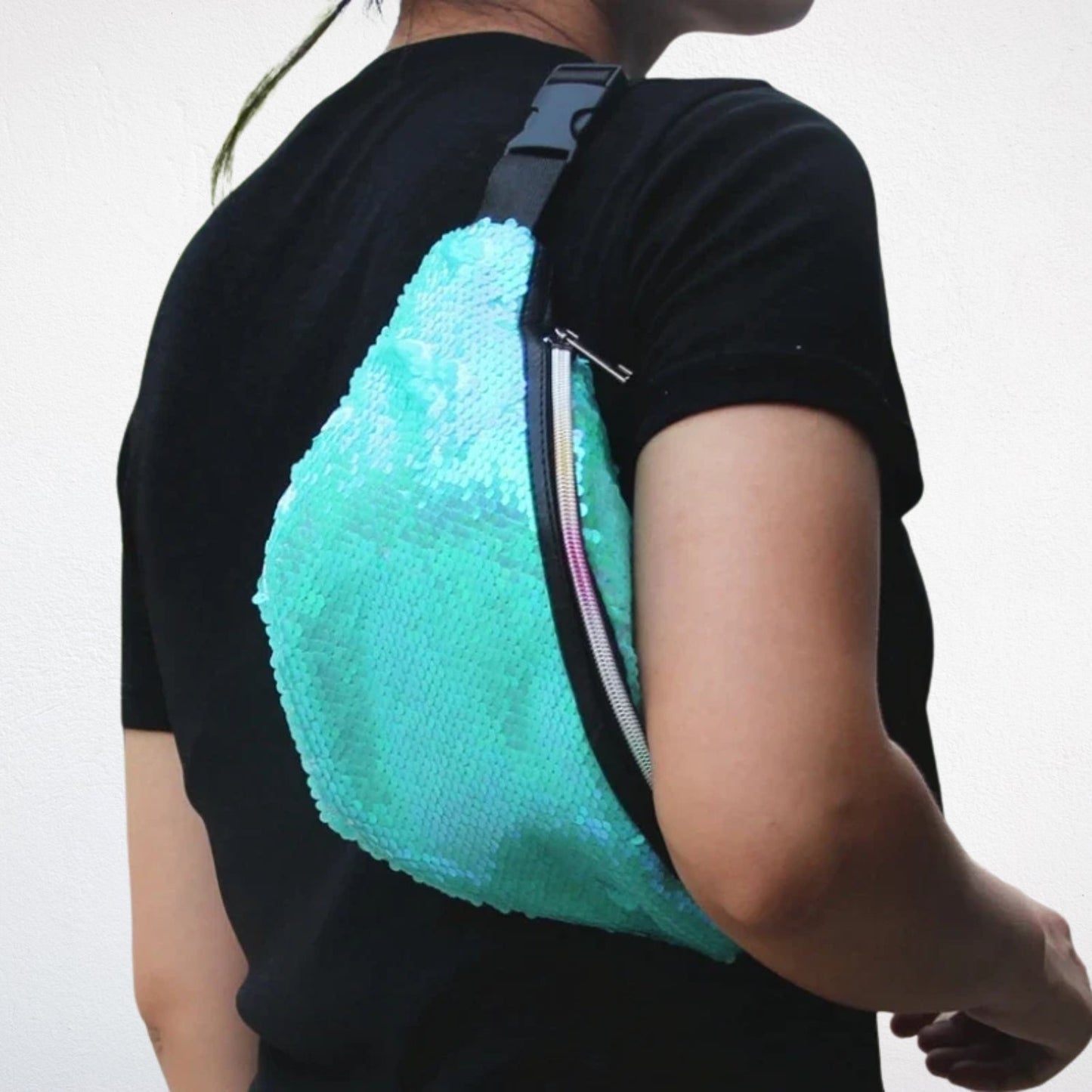 Sac Banane à Paillettes - Lys
