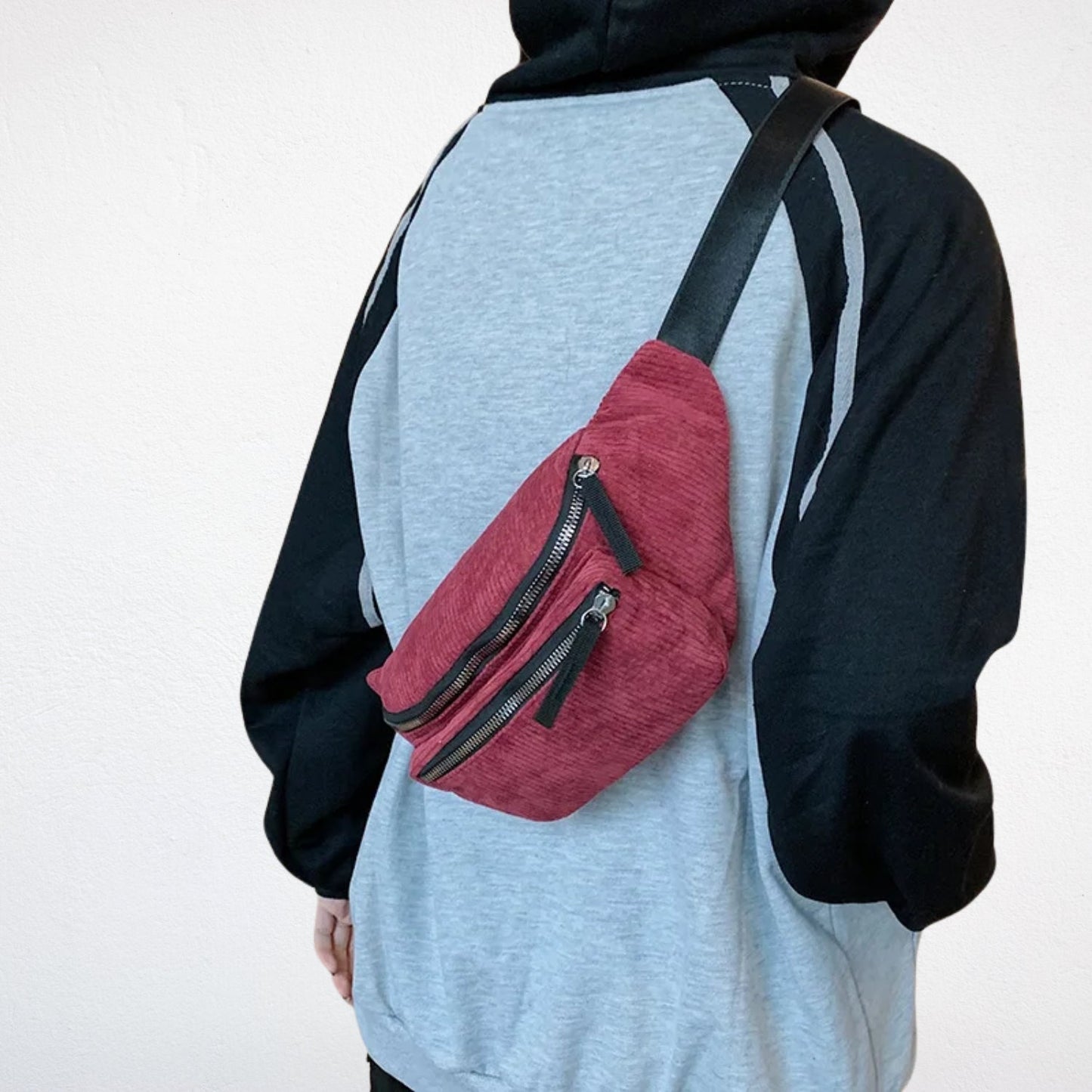 Sac Banane en Velours - Kiran