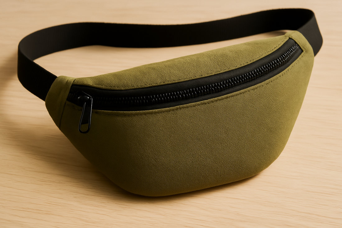 Quelle fermeture choisir pour votre sac banane : guide complet